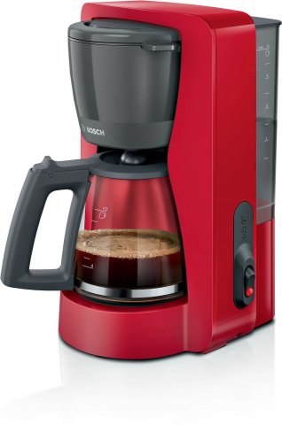 Bosch TKA2M114 MyMoment kávé és teafőző, 1,4 liter,1200W,  vörös - Kávéfőző, Teafőző