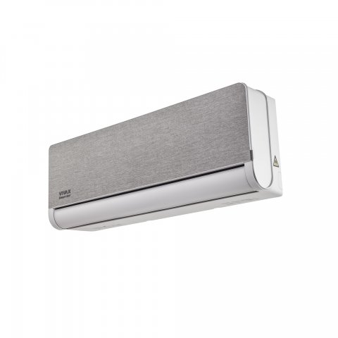 Vivax ACP12CH35AEHI+Silver oldalfali inverteres hűtő-fűtő design split klíma szett, 3,5kW, A+++/A++, csepptálca fűtés, Wifi ready - Split klíma