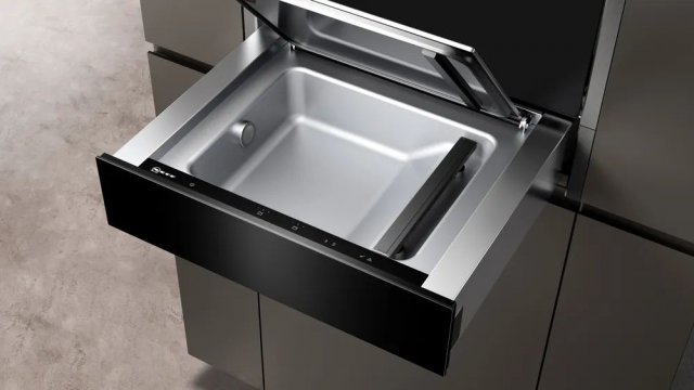 Neff N17XH10G0 beépíthető vákuum-fiók, grafitszürke - Melegentartó vagy vákuum fiók