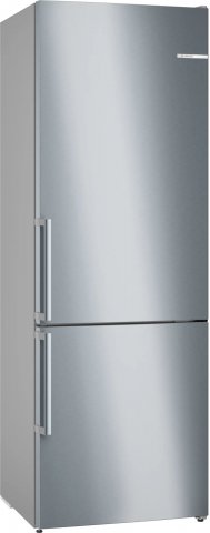 Bosch KGN49VICT kombinált hűtőszekrény, 311+129 liter, C, NoForst, inox - Szabadonálló hűtő, hűtőszekrény