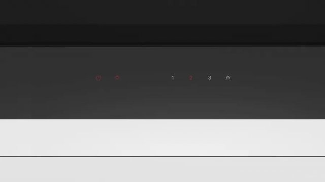 Bosch DBB97AM60 integrált páraelszívó, 90cm, fekete üveg - Páraelszívó