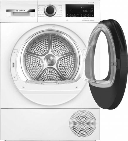 Bosch WQG14501BY Serie 6 hőszivattyús szárítógép, 9kg, D, Self cleaning - Szárítógép