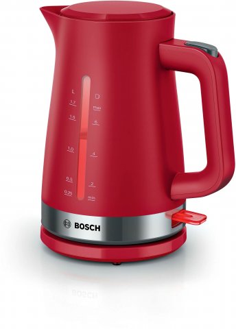 Bosch TWK4M224 MyMoment vízforraló, 1,7 liter, 2400W, vörös - Vízforraló