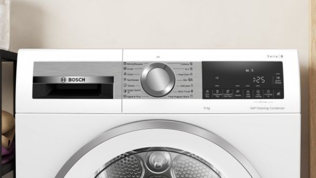 Bosch WQG24591BY Serie 6 hőszivattyús szárítógép, 9kg, Self Cleaning, Autodry - Szárítógép