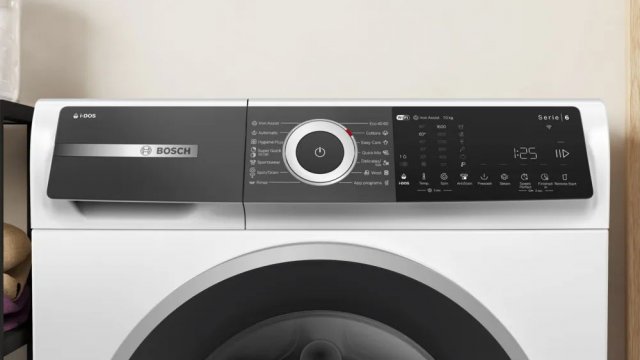 Bosch WGH256A6BY elöltöltős mosógép, 10kg, 1600 fordulat, A, i-DOS, Home Connect, IronAssist - Elöltöltős mosógép, mosó-szárító