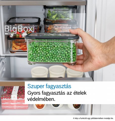 Bosch KIN96ADC0 beépíthető kombinált hűtőszekrény, 215+75 liter, C - Beépíthető hűtő, fagyasztó, borhűtő