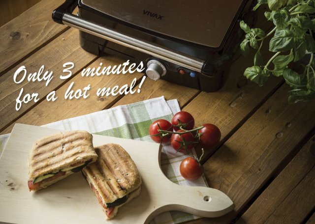 Vivax SM-1800 Kontakt grill, 1800W - Grillsütő,Asztali grill,Rezsó,minikonyha